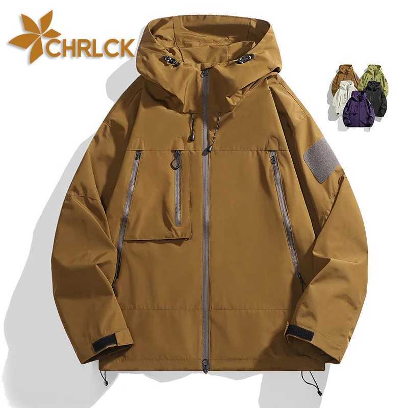 CHRLCK Unisex Outdoor Waterproof Windbreaker Coat Autumn Breathable Fishing Camping Windproof s Men Women Clothing a08 M260325