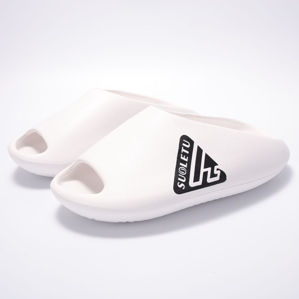 Women's Slides Couple Ultra Light Trendy Thick Bottom Fashion Gifts Cloud Slippers Summer Outdoor Sandals Non Slip Solid Slide Daily Outfit 2510B