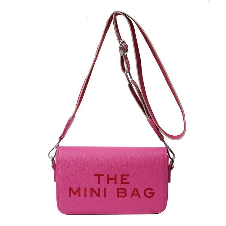 Factory wholesale trendy women's fashionable lettered small square ladies' casual shoulder and crossbody bags, customizable with logo