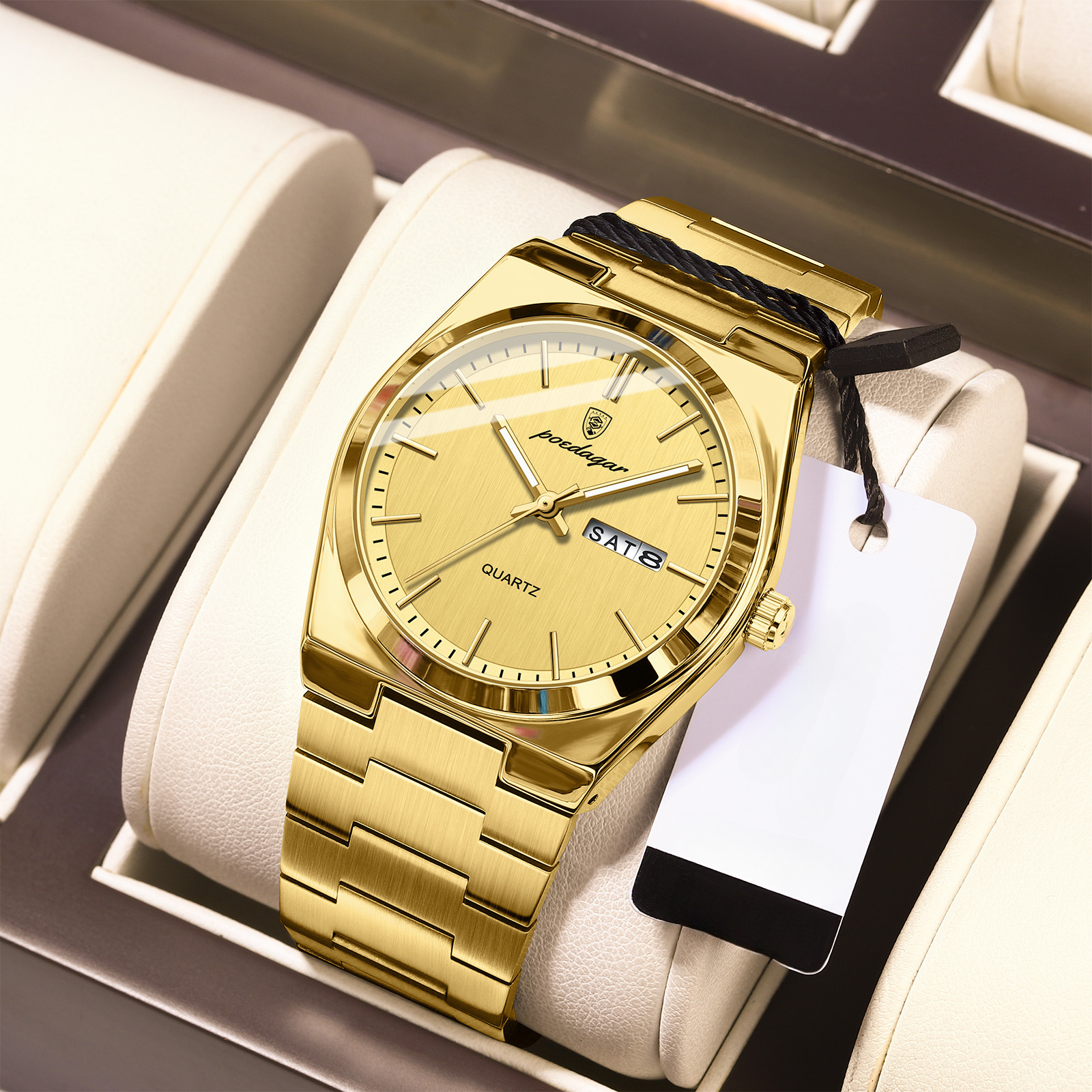 Swiss Brand's New Ultra-thin Men's Wristwatch - Waterproof, Luminous Quartz Watch Designer Watch Outdoor Sports Watch Luxurious Accessory