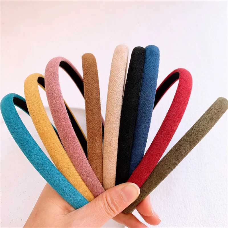 2026 Suede Fine Hairbands Headband Women Girls Wash Face Scrunchies Hair Head Hoop Bands Accessories Headdress Headwear Ornament D260326