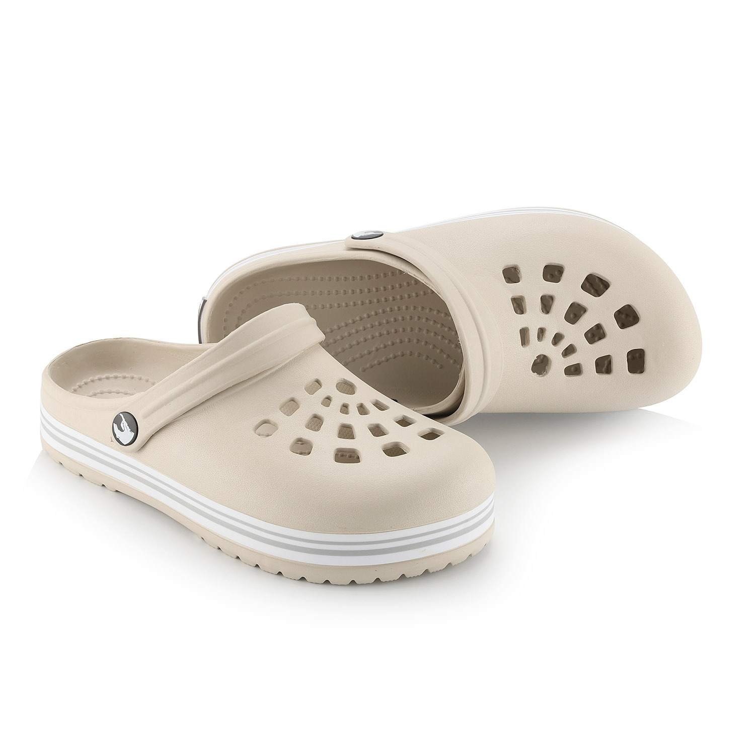 Men's and women's solid color classic slippers, EVA breathable slip on sandals, casual beach daily shoes, free shipping