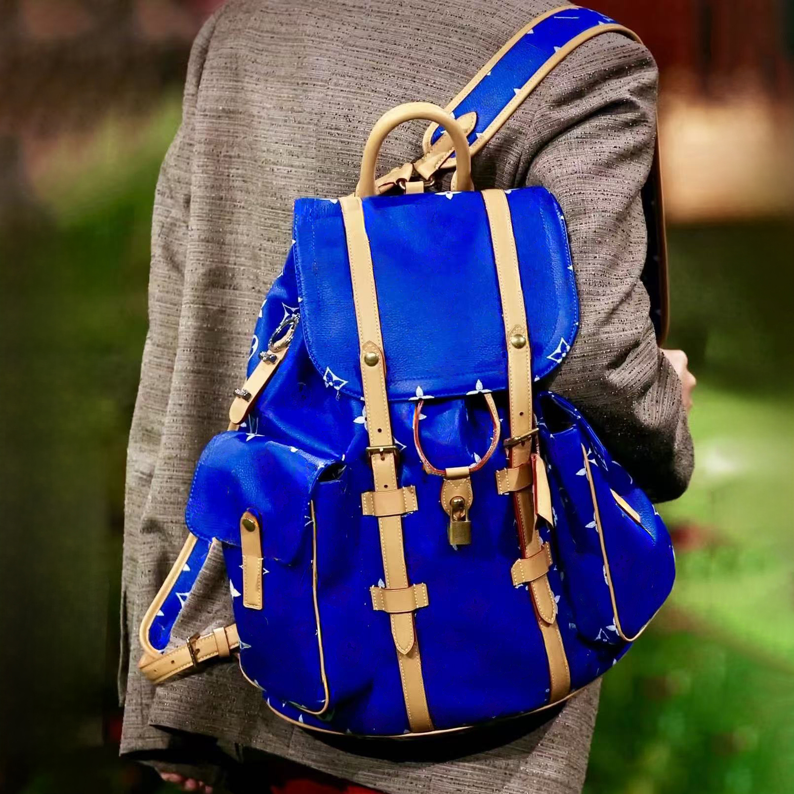 grain leather Men Fashion Casual Designe Luxury Christopher Backpack Schoolbag Rucksack Packsack TOP Mirror Quality M46331 M45419 M43735 N41379 M55699 M20899