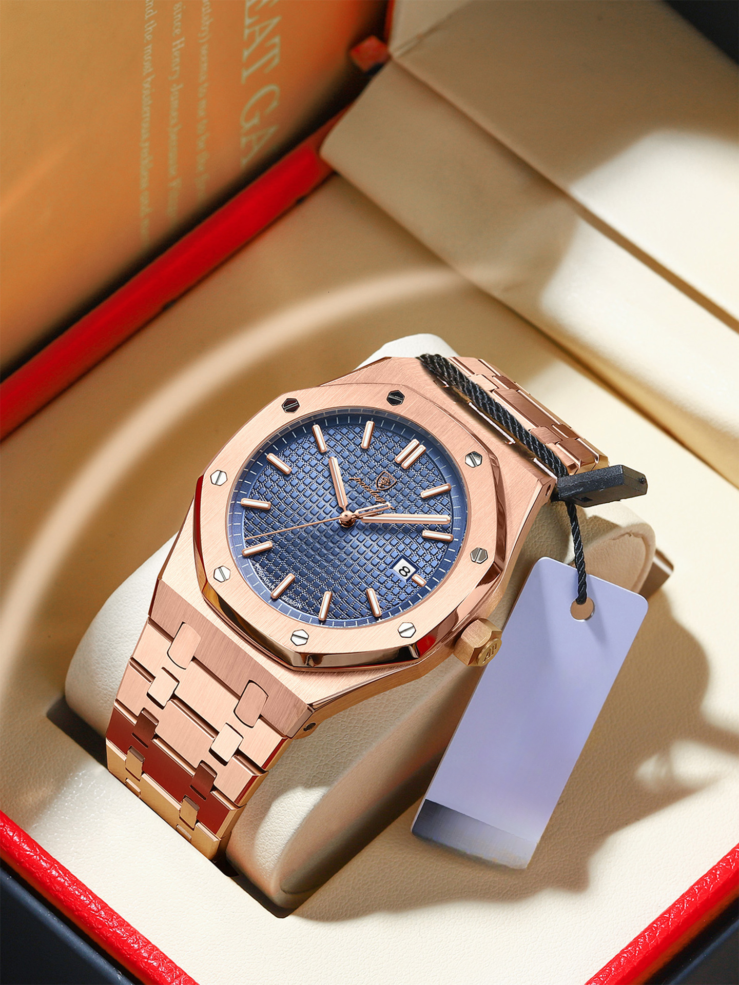 Swiss Brand Luxury Men's Watch New Waterproof Luminous Luxury Wristwatch Live Export Hot Item Dropshipping