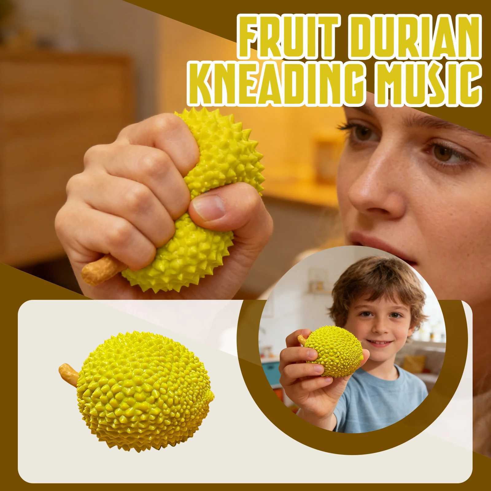 Hot Pick Soft Durian Fruit Squishy Toy Slow Rising Stress Relief for Kids Adults Squeeze Anti-Anxiety Sensory Fidget Toy H260326