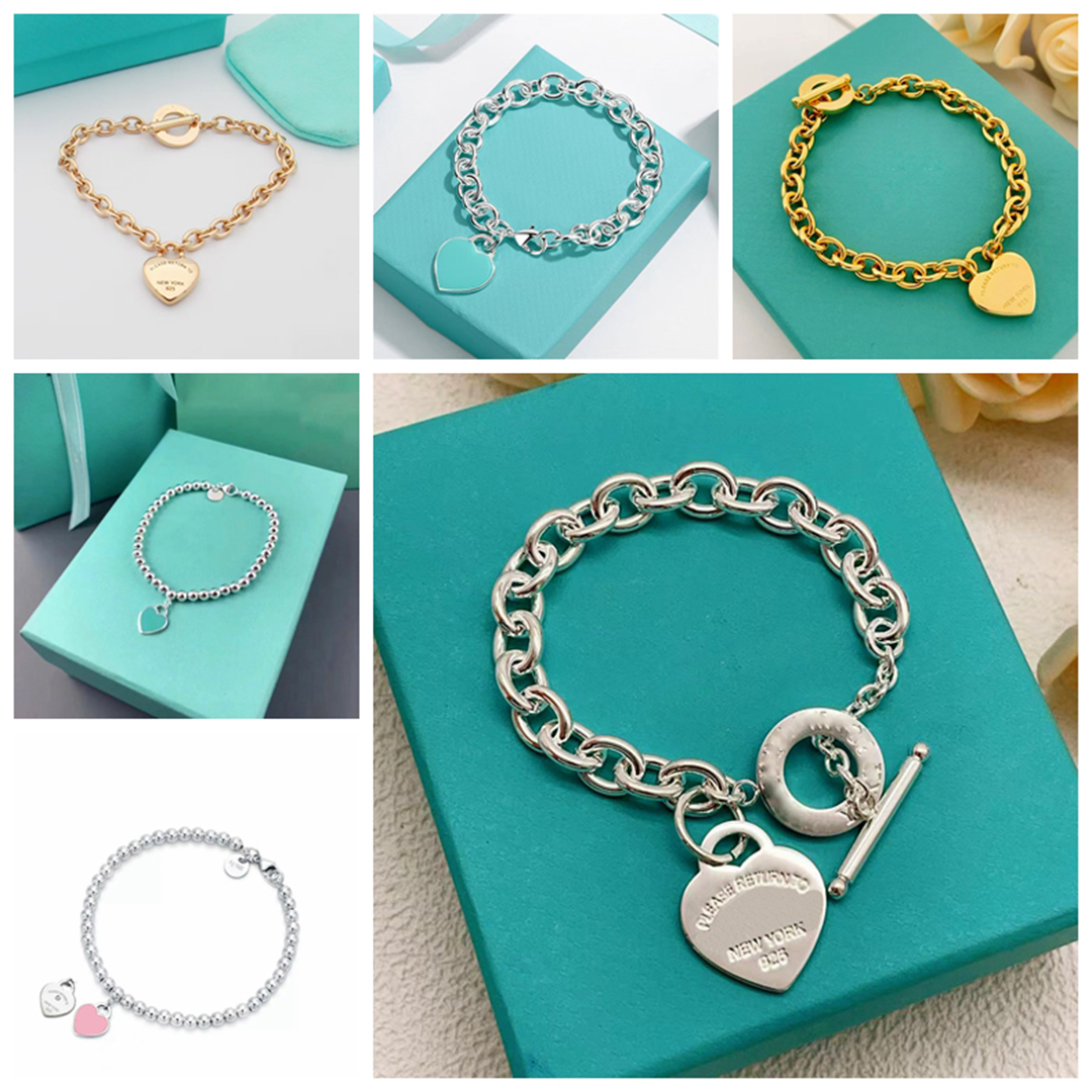 Bracelet designer bracelet diamonds bracelets for women luxury bracelets 12A High quality love alphabet valentine gift elegant women bracelet 20 style very good