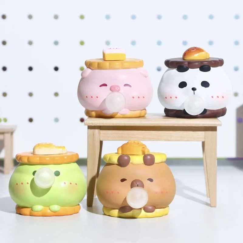 Sand Cookies Pinch Ornaments Cartoon Creative Children Pinch and Unzip Toy Cute Design Desktop Ornaments H260326