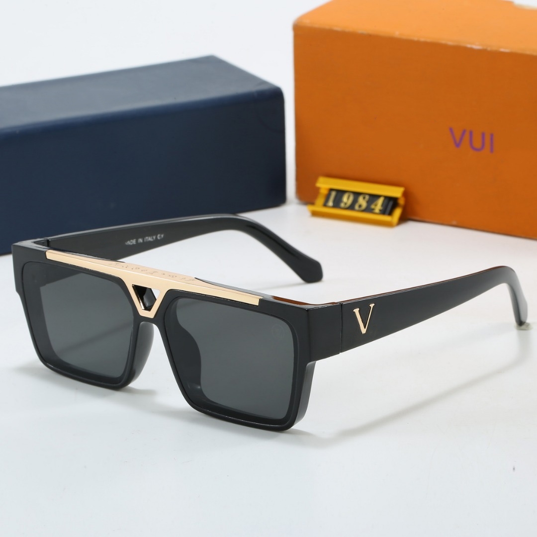 Womens designer square frame sunglasses paired with acetate cat eye frames polyamide lenses and metal design neutral luxury sunglasses UV400