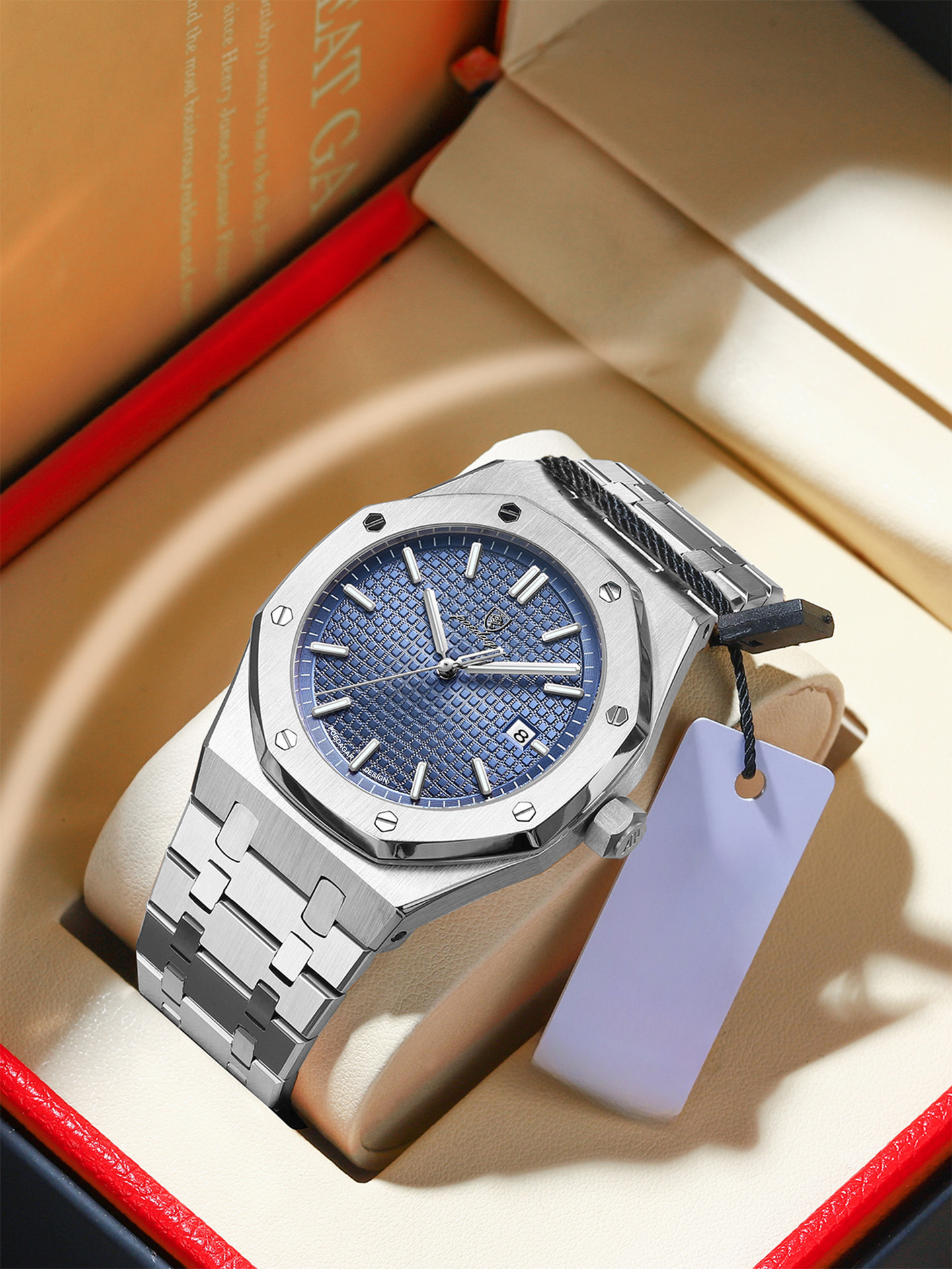 Swiss Brand Luxury Men's Watch New Waterproof Luminous Luxury Wristwatch Live Export Hot Item Dropshipping