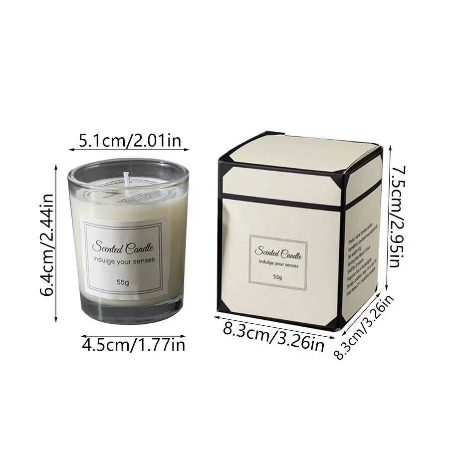 Candle Fragrance Atmosphere Companion Gift Hotel Clubhouse Smoke free Aromatherapy Candles H260326