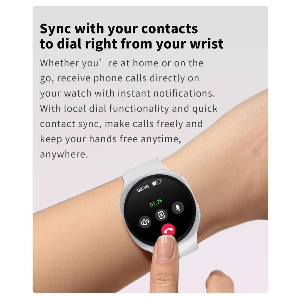 Watch8 GPS Track Smart Watches 40MM For Men Women Sport Heart Rate Bt Call NFC IP68 Waterproof Compass Smartwatch 8 Mini 26H0326