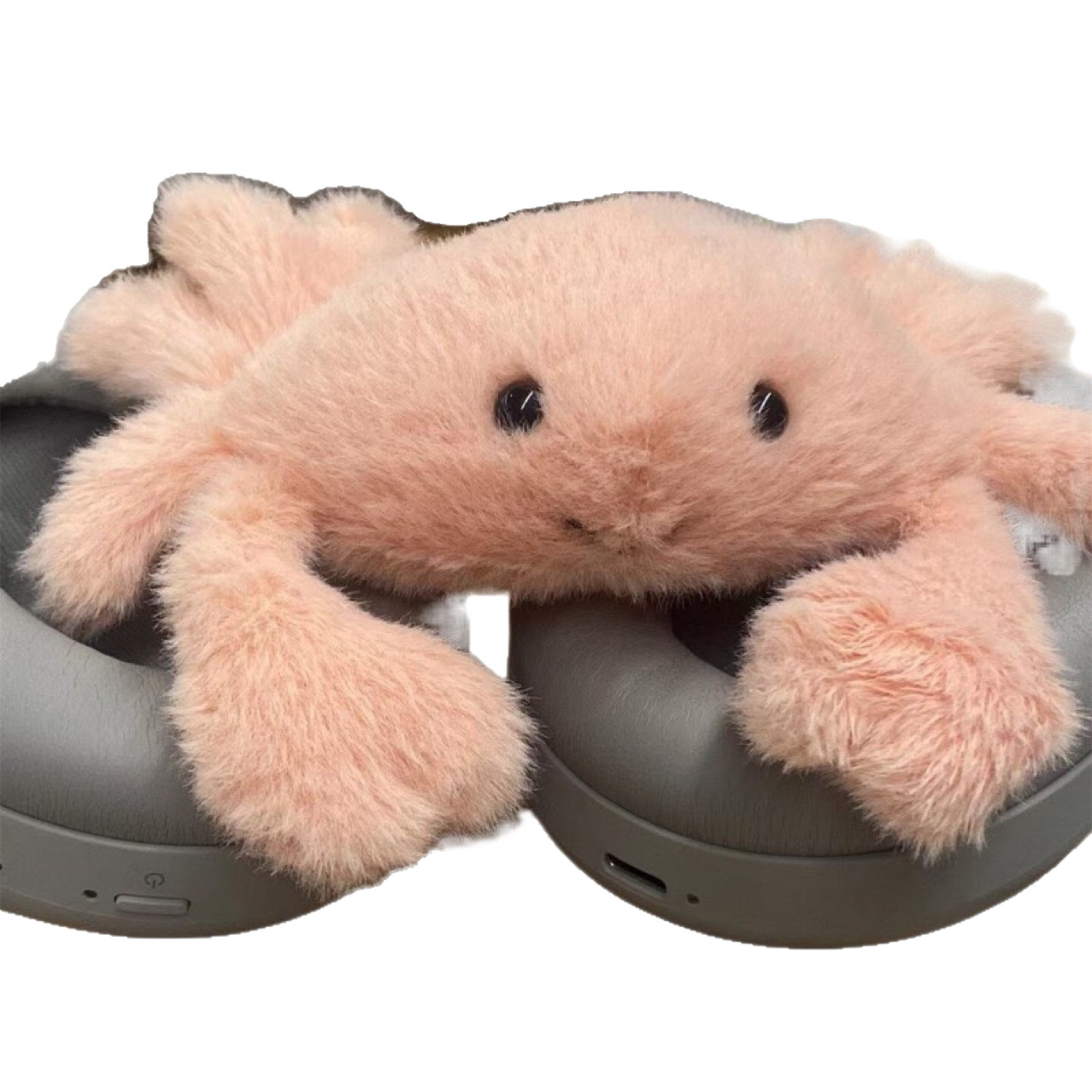 Creative hairy crabs, cute plush dolls, keychain bags, pendants, small accessories, birthday gifts for friends