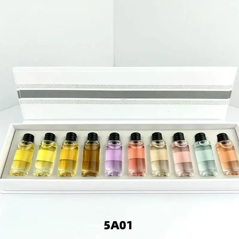 Luxuries Designer Cologne Women Perfume Set 7.5ml 10 Oud Rosewood Jasmine Des Anges Amber Nuit Lucky Eau De Parfum Long Lasting Smell High Quality Gif