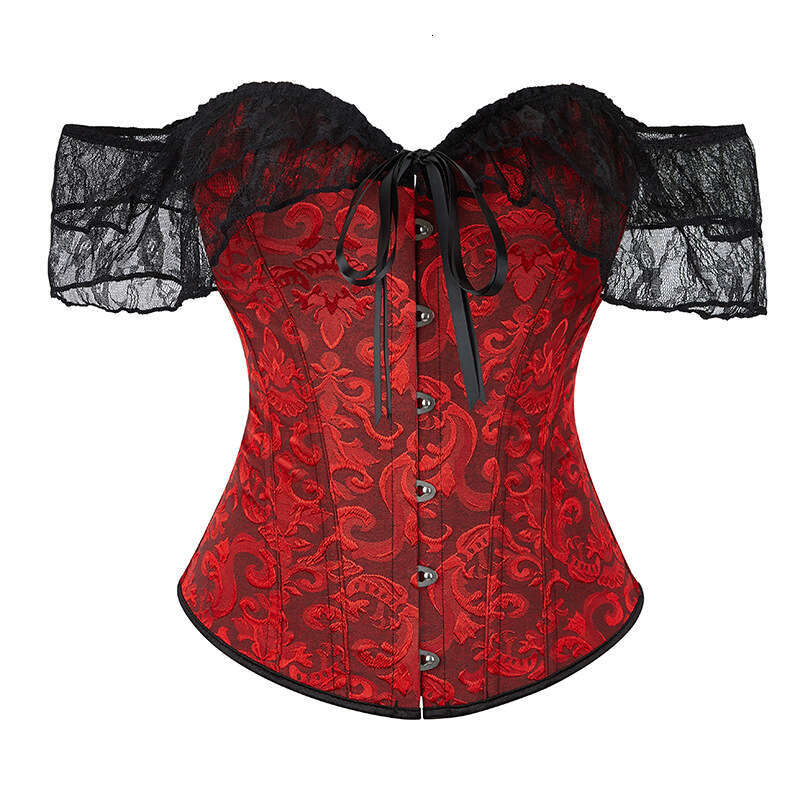 Corset Tops for Women Bustier Shapewear Lingerie Lace Waist Push Up Corset - view 6