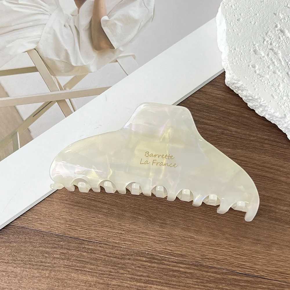 1pc New retro grip clip with premium texture back of head hair with shark clip temperament hair clip hair accessory headwear H260326