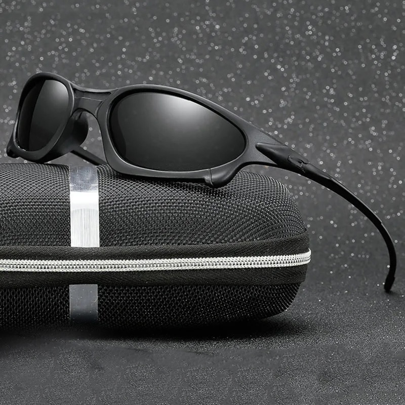 Men Polarized Sunglasses Cycling Outdoor Sports Sun Glasses Fishing Running Shades Driving lightweight hiking Summer Beach y2k futuristic CB Fashion A