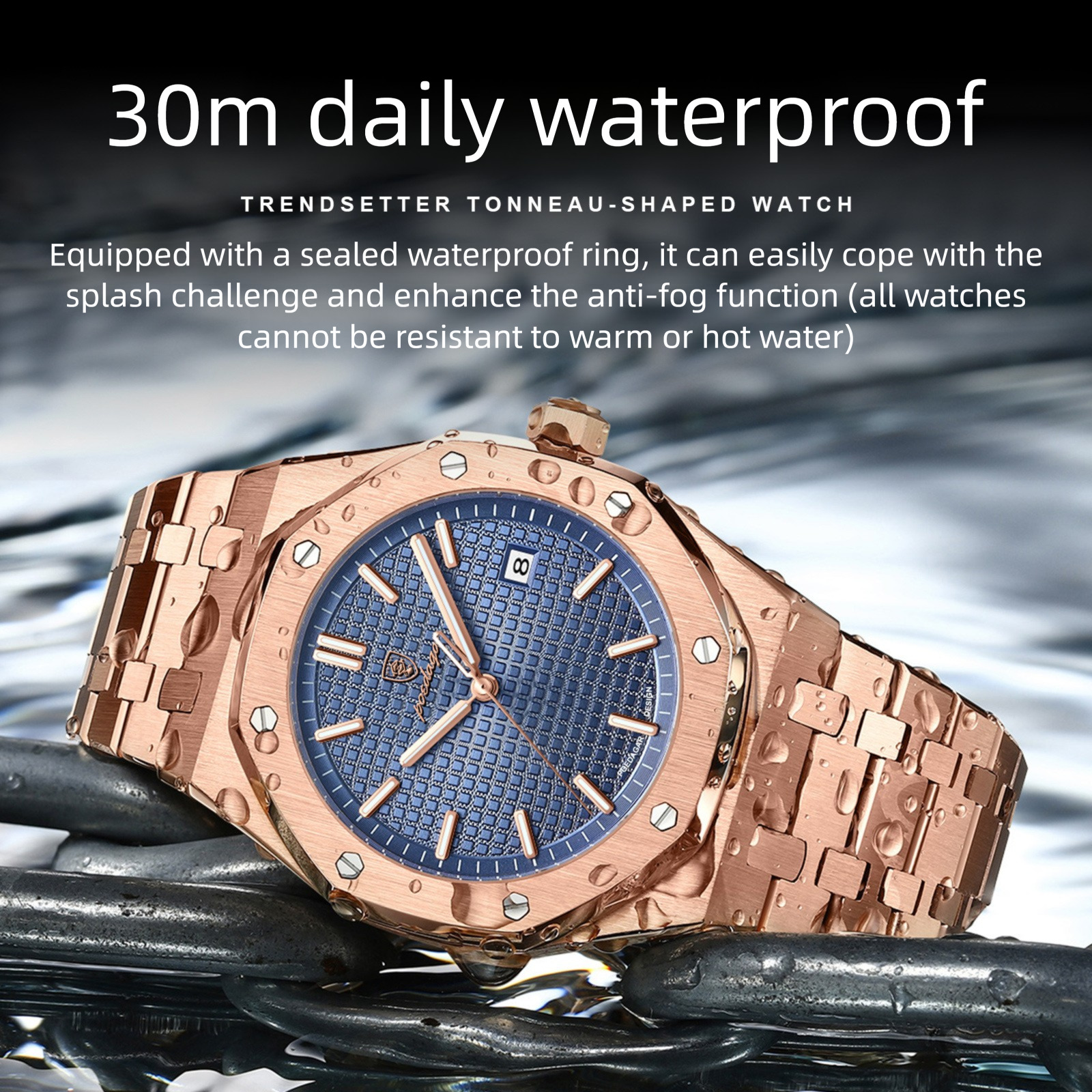 Swiss Brand Luxury Men's Watch New Waterproof Luminous Luxury Wristwatch Live Export Hot Item Dropshipping
