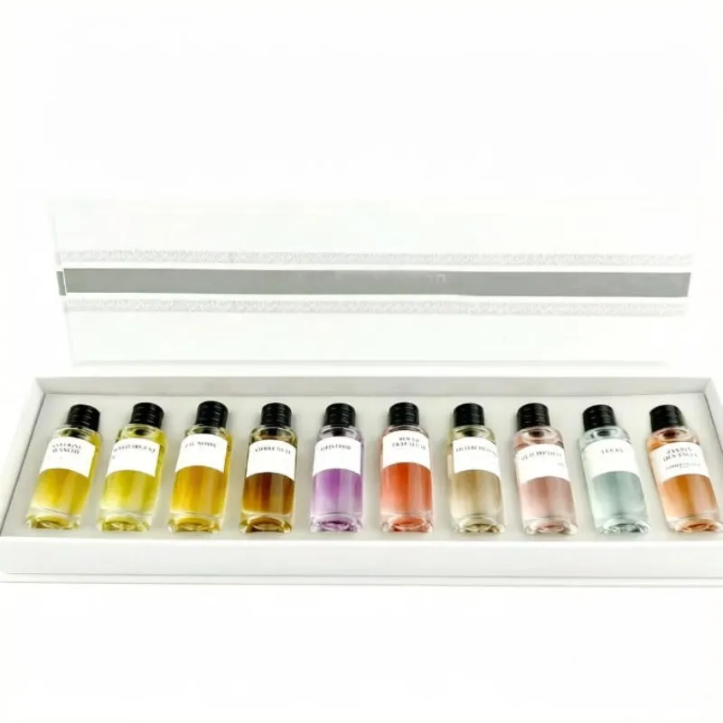 Luxuries Designer Cologne Women Perfume Set 7.5ml 10 Oud Rosewood Jasmine Des Anges Amber Nuit Lucky Eau De Parfum Long Lasting Smell High Quality Gif