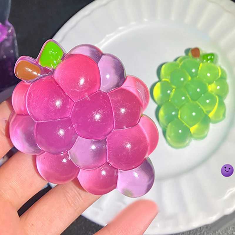 Fidget Grape Toy for Stress Relief - Squishy Slow Rising Sensory Prop H260326