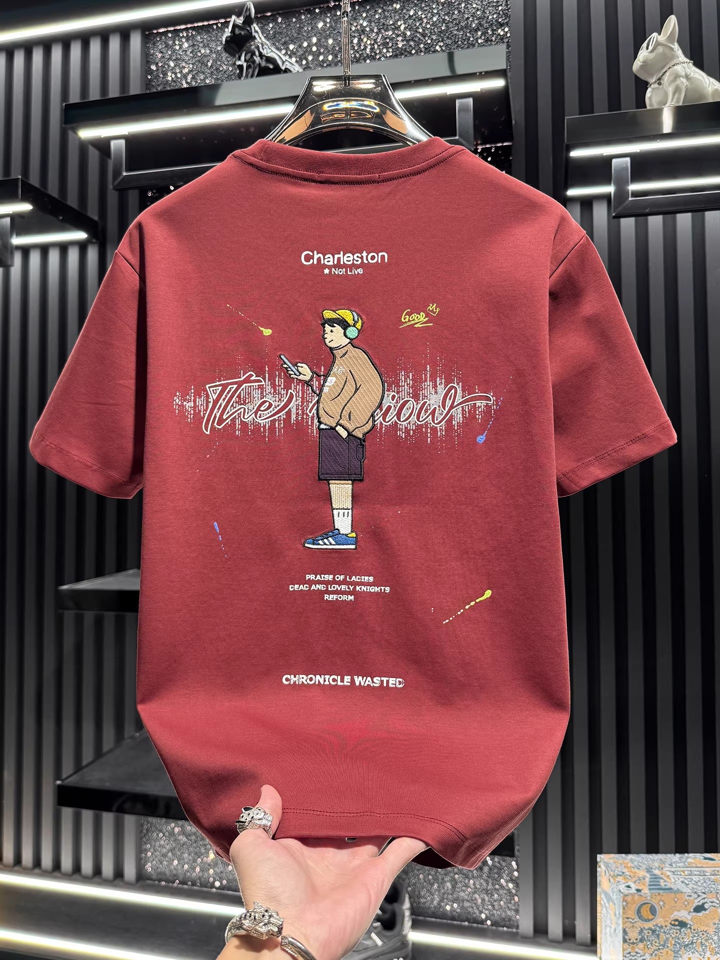 2026 Summer New Arrivals Men's Premium Cartoon Boy Graphic T-Shirts | Trendy Lightweight American Style Short Sleeve Tops