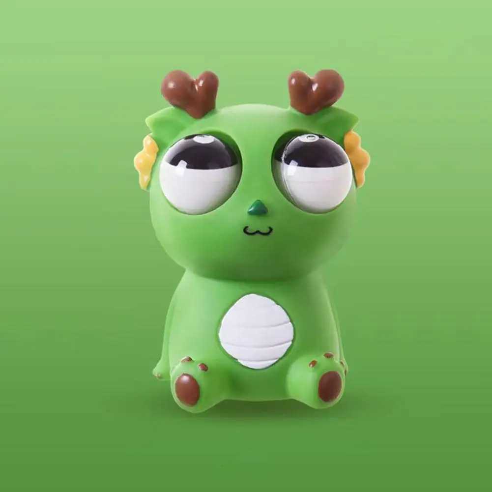 Creative Explosive Eye Dragon Dinosaur Decompression Squeezing Joy Squeezing Staring Eye Funny Release Animal Sensory Ornament H260326