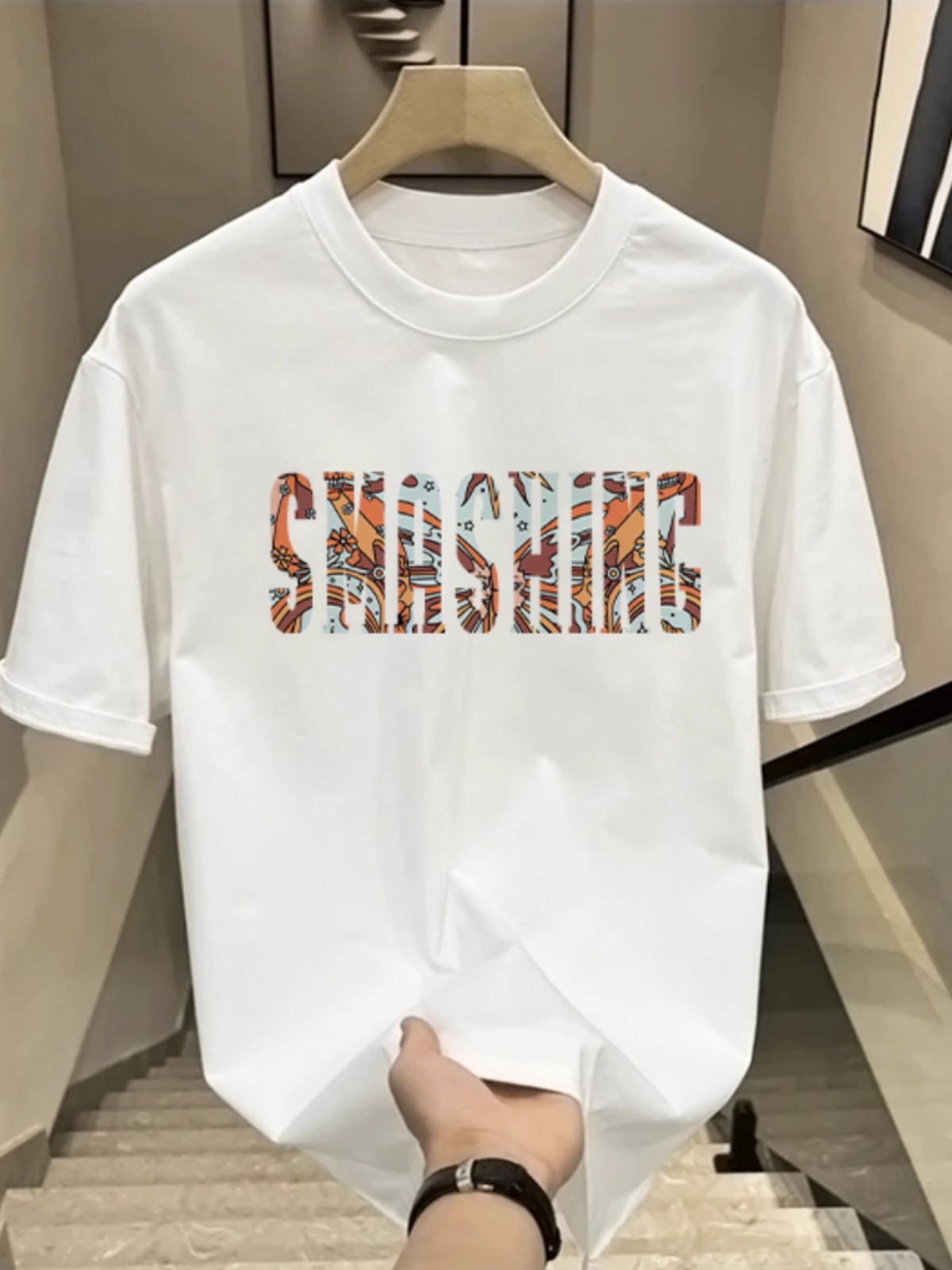 2026 Summer New Arrivals Men's Premium Heavyweight Cotton T-Shirts | Niche Graphic Design Streetwear Tops