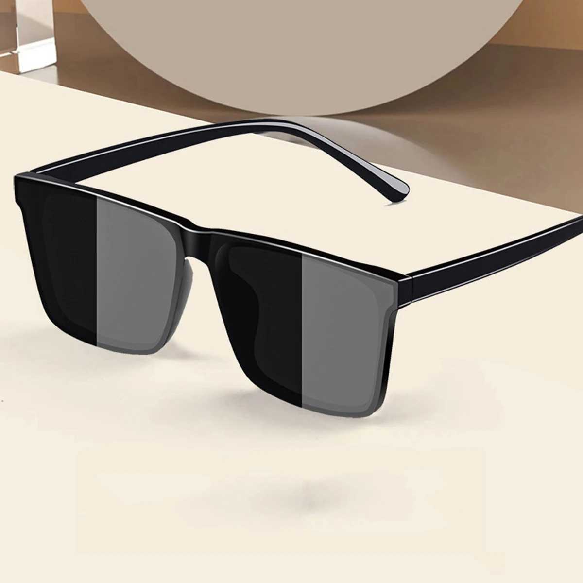 1PC New Square Fashion Sunglasses Mens Colorful Sheet Sunglasses Street Shooting Glasses D260326
