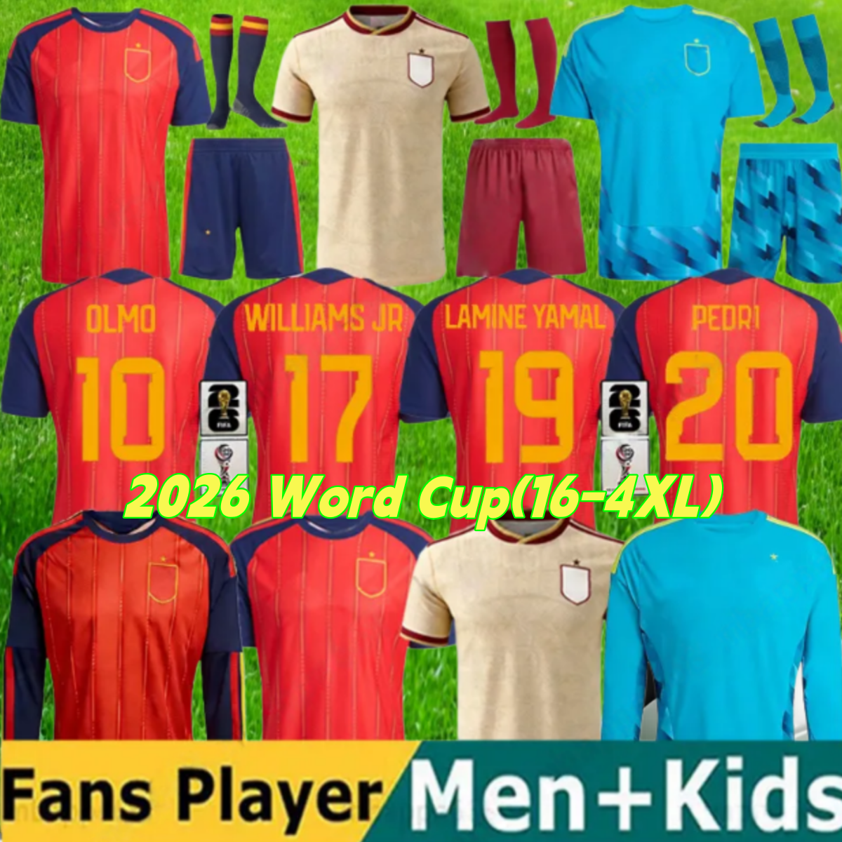 26 27 Spain soccer jerseys PEDRI 2025 2026 Espana MORATA CARVAL fans Player football shirt men woman kids kits OLMO FERRAN RODRIGO LaMiNe YAMAL RAUL