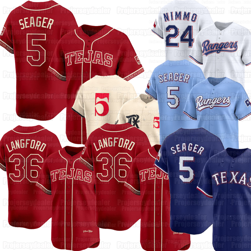 36 Wyatt Langford 2026 Tejas City Connect Ranger Jersey sCorey Seager Brandon Nimmo Nathan Eovaldi Jacob deGrom Josh Jung Texas Men Women Youth