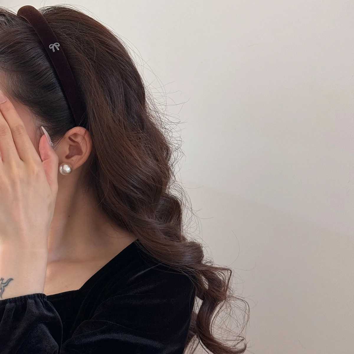 Autumn Headband 2025 New For women girl hair band vintage Hoops new in kpop sweets hoop makeup korean washing leading fashion D260326