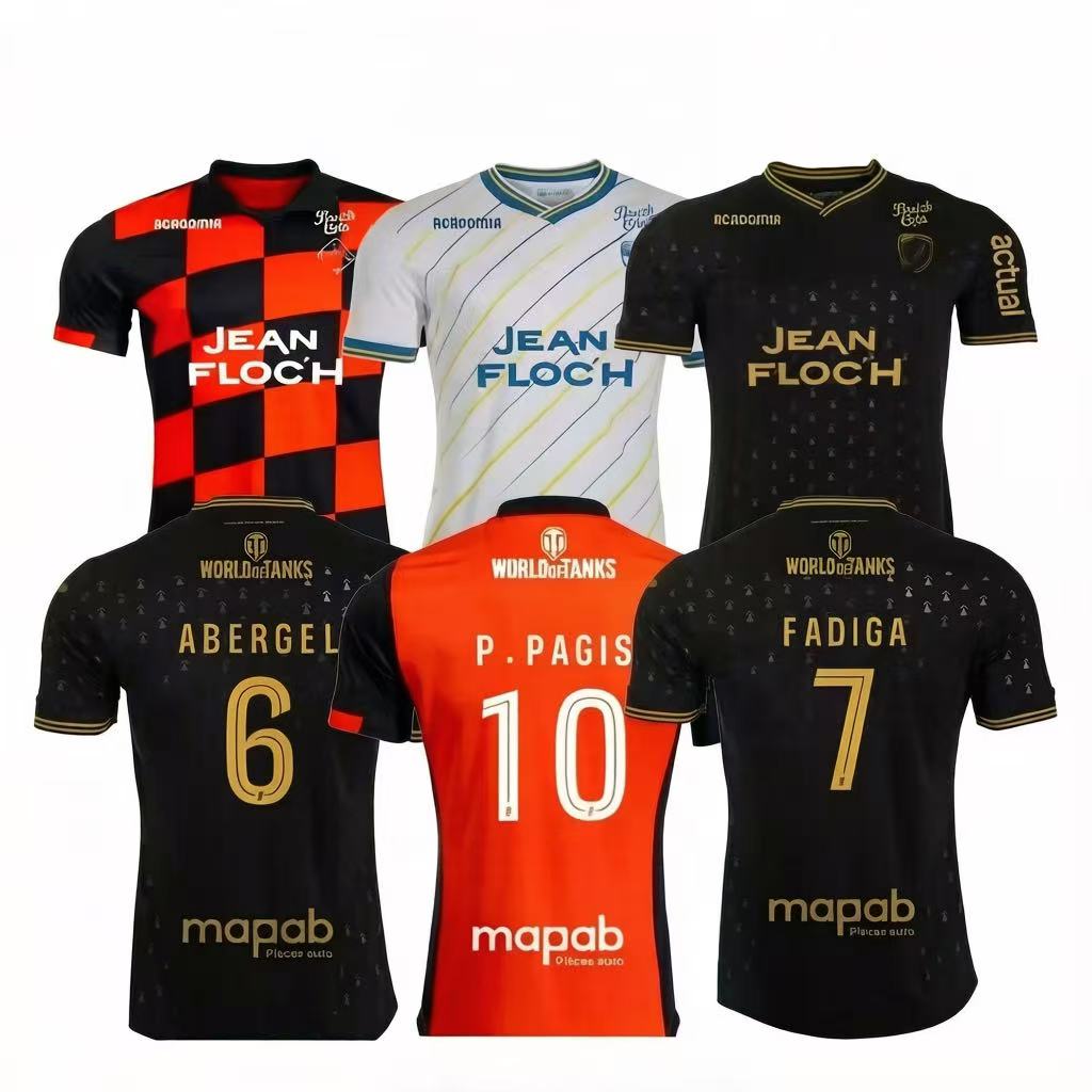 25 26 FC Lorient Soccer jerseys 2025 GRBIC HAMEL LE FEE RADOVANOVIC DELAPLACE WISSA BOISGARD BOZOK ABERGEL FONTAINE kids and mans football shirts uniforms