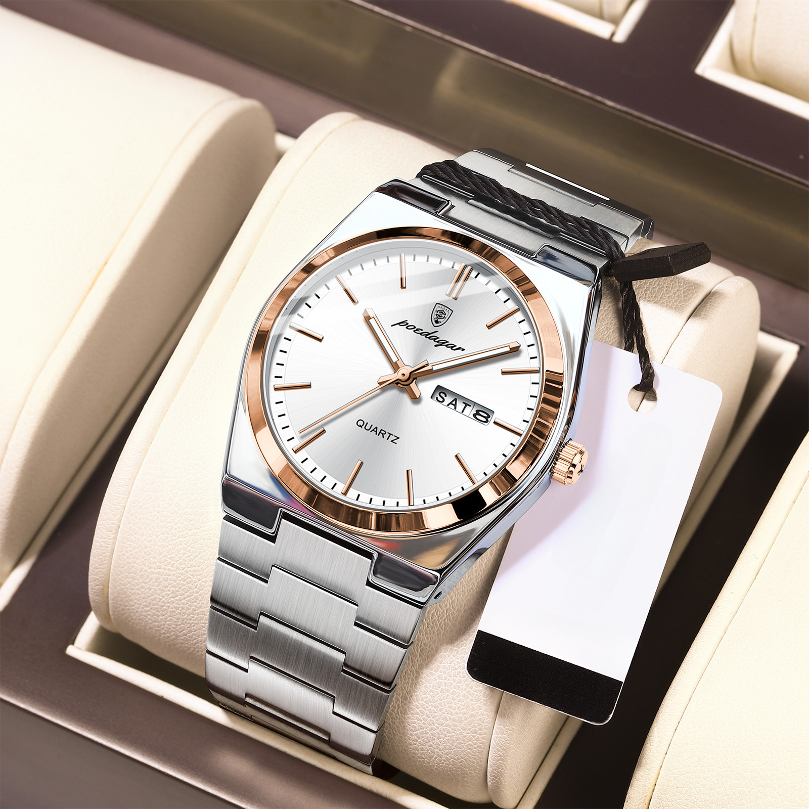 Swiss Brand's New Ultra-thin Men's Wristwatch - Waterproof, Luminous Quartz Watch Designer Watch Outdoor Sports Watch Luxurious Accessory