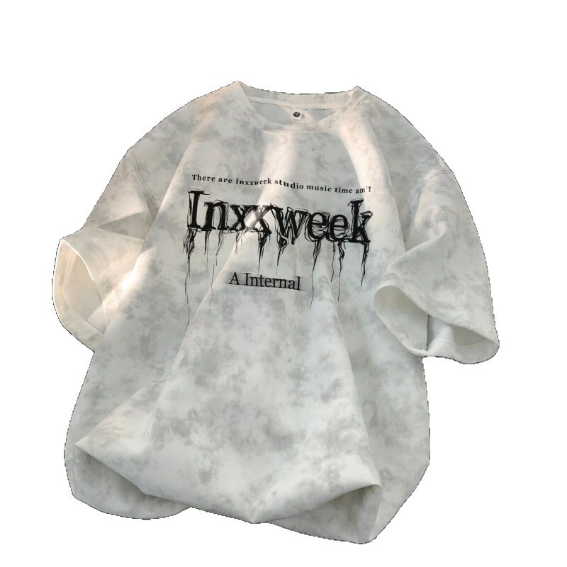 Mens Designer T Shirt Classic Print American Style Womens T-Shirt Top Round Neck Brand High Version Best-Selling Popular Fast Delivery Hipster T Shirt