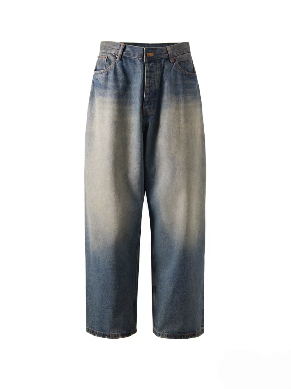 Straight-leg workwear pants, stylish and comfortable wear-2