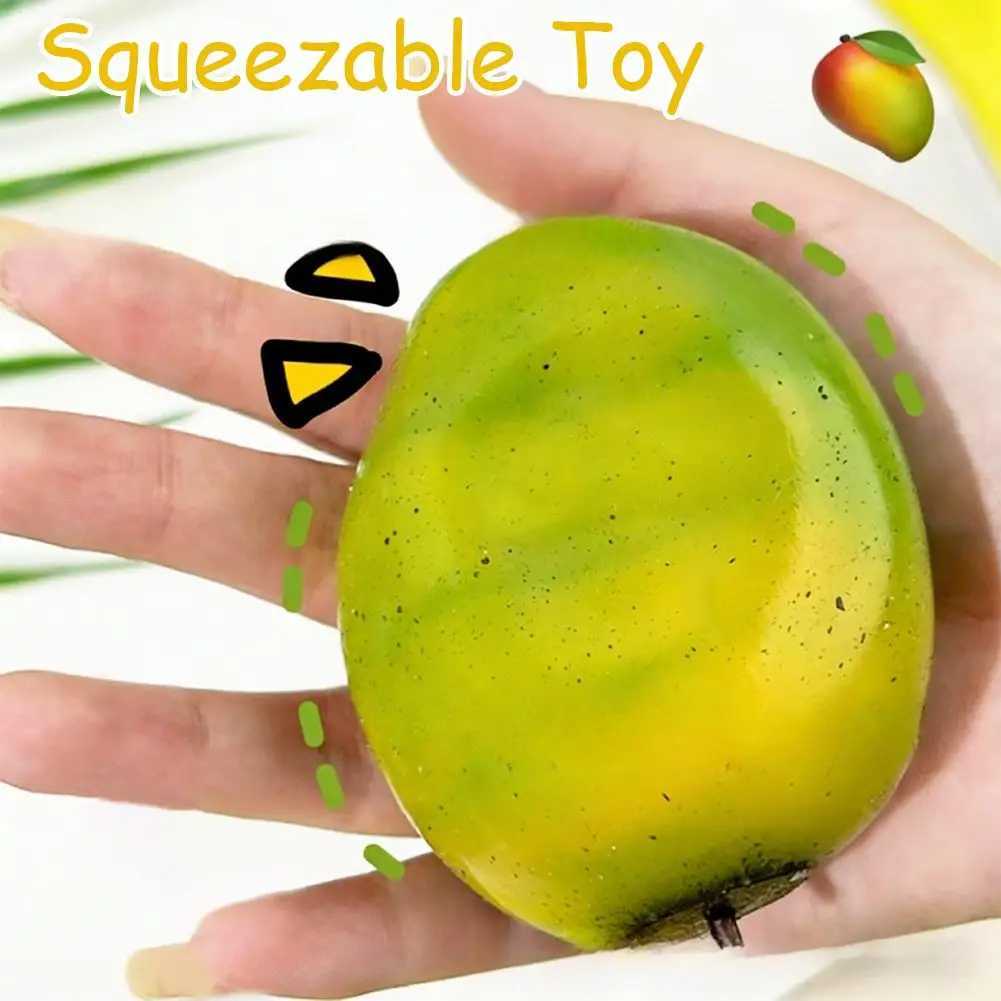 Kawaii Fruit Squishy Toy Slow Rising Soft Squeeze Stress Relief Anti-Anxiety Sensory Fidget Toy for Kids Gift H260326