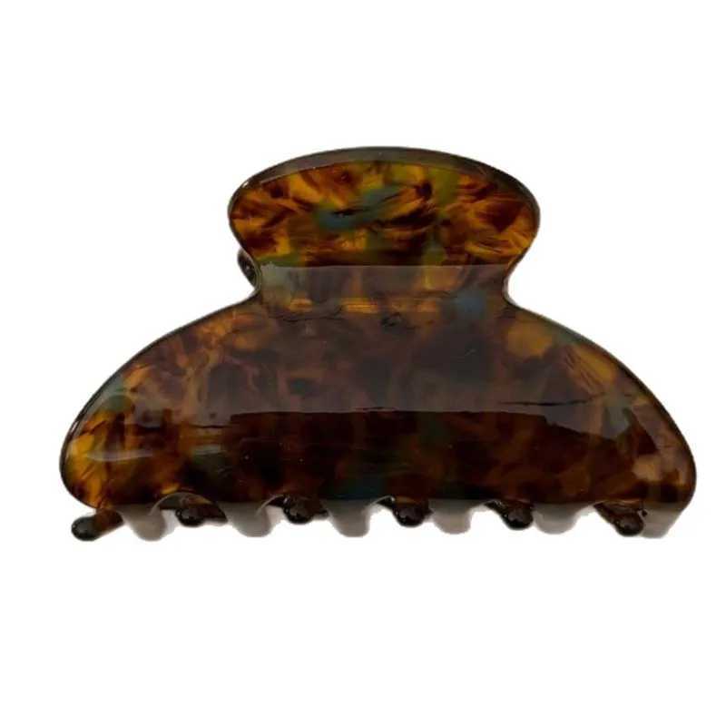 65CM New Korean Woman Advanced Acetate Hair Claw Barrettes Girl Fashion Hair Clips Hair Headwear Lady Hair Accessories Hairpins H260326