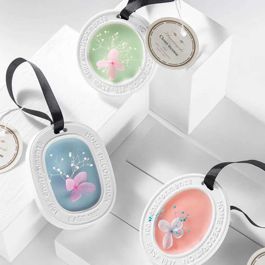 Useful Scented Candle with Label Scented Tablet Long Lasting Pleasure Car Fragrance Piece Interior Decor H260326