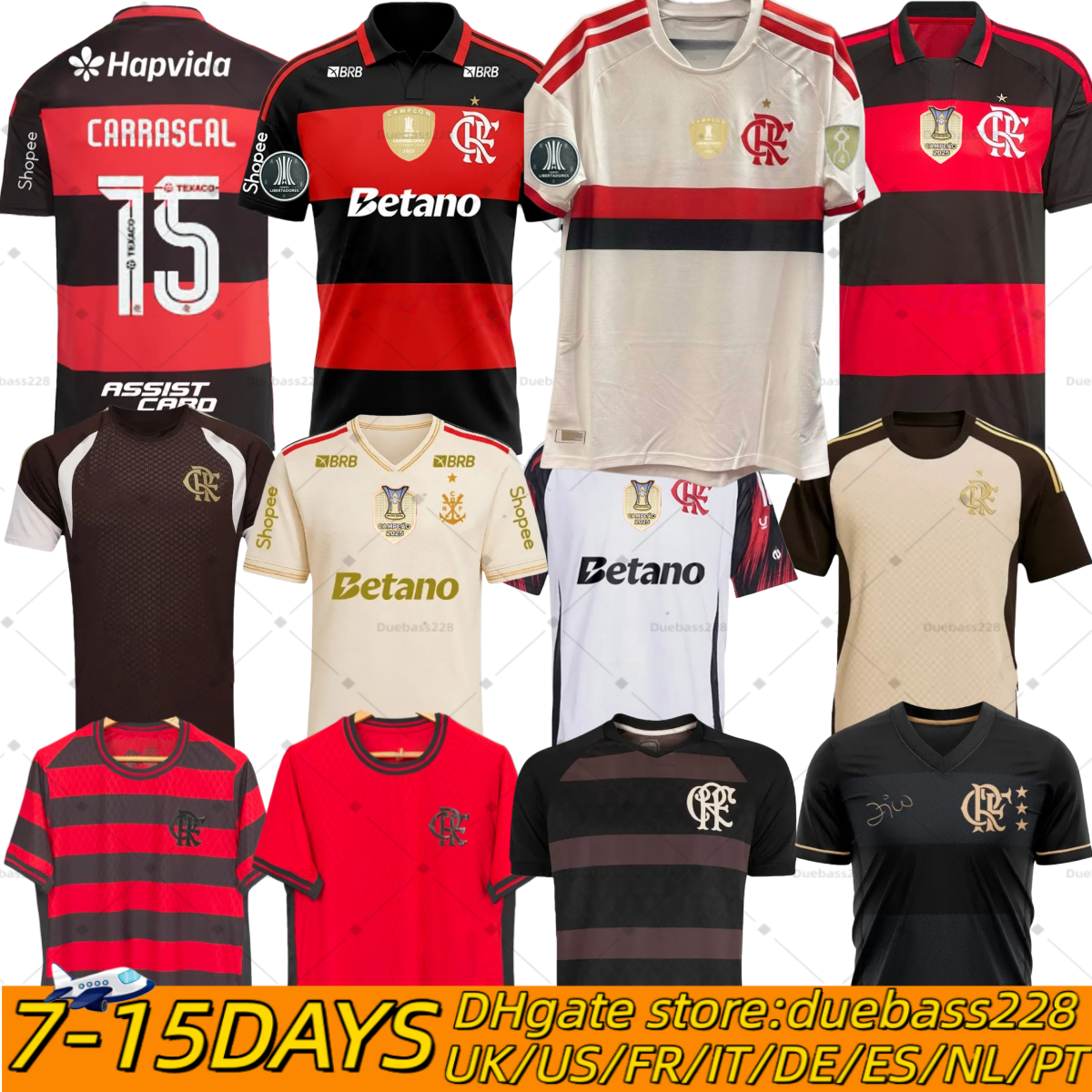 FlaMengo 26 27 soccer jerseys 25 26 Flamenco home away 3rd Camisa S.LINO PEDRO DANILO DE ARRASCAETA Jorginho football shirt S-4XL 666