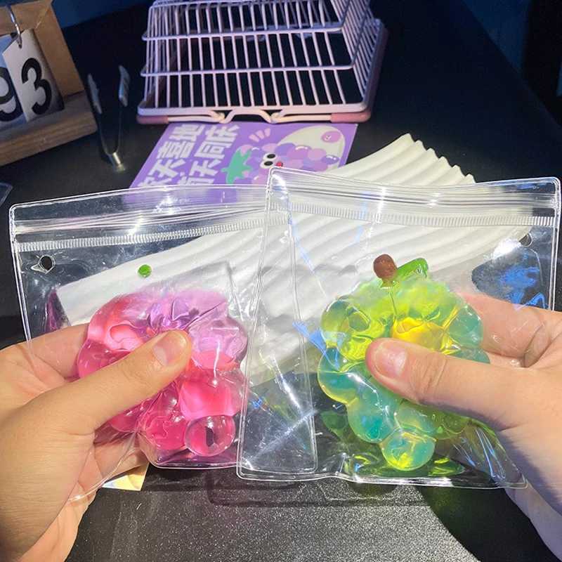 Fidget Grape Toy for Stress Relief - Squishy Slow Rising Sensory Prop H260326