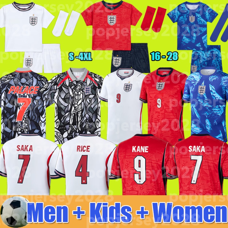 england kit 26 27 football shirt Palace World Cup Kit KANE Soccer Jersey SAKA PALMER RICE FODEN kids Women Goalkeeper training England world cup 2026 football kits top