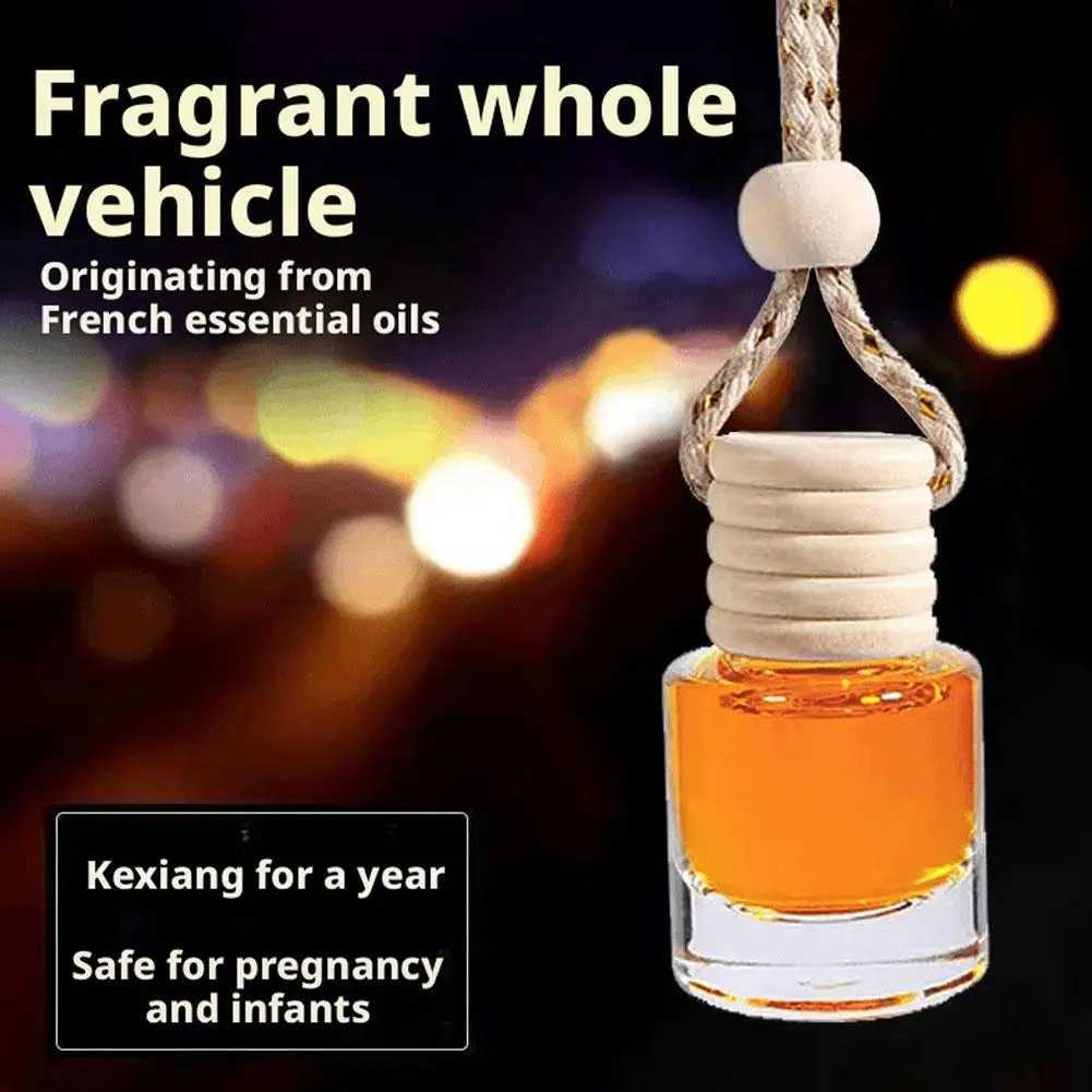 Premium Car Aromatherapy Pendant Natural Essential Oils Air Purifier Stress Relief Long Lasting Fragrance Comfortable Driving H260326