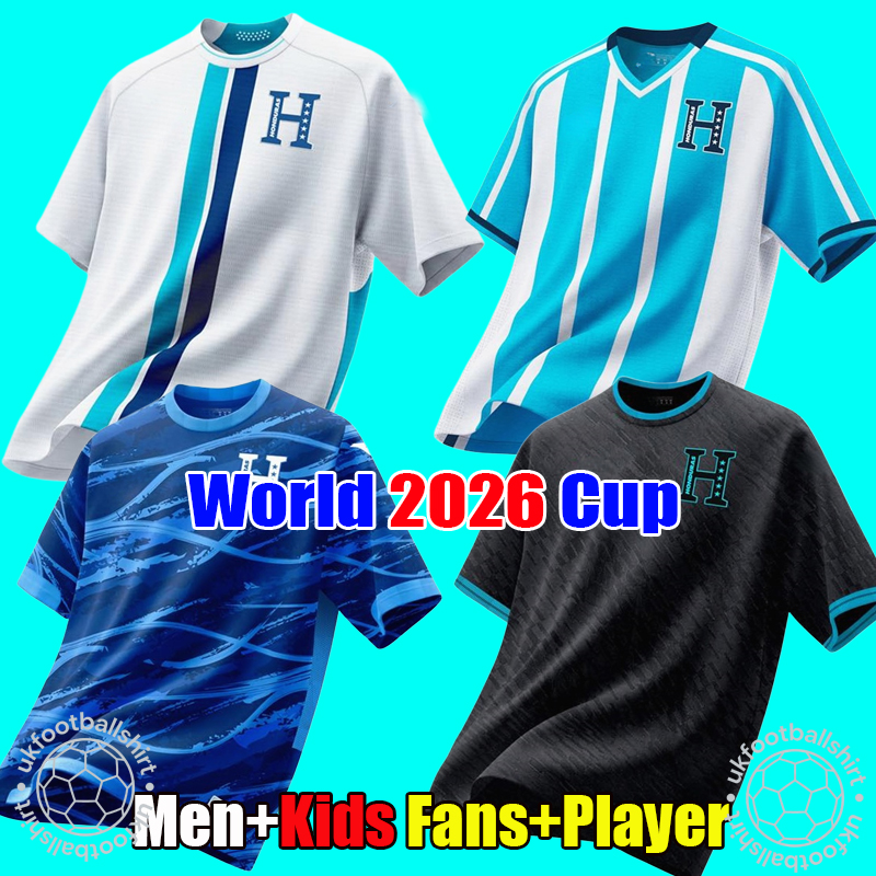 Honduras Jersey 2026 Soccer Jerseys football shirt 2026 2027 Home away Third Fourth 26 27 Football kit Camisetas de Futbol men Kids Kit maillot de football set tops
