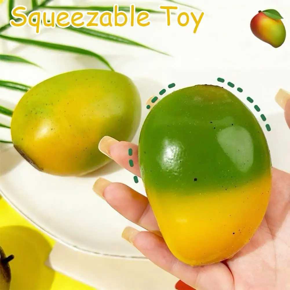 Kawaii Fruit Squishy Toy Slow Rising Soft Squeeze Stress Relief Anti-Anxiety Sensory Fidget Toy for Kids Gift H260326