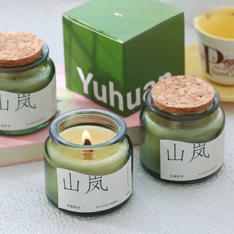 Aromatherapy Candles Indoor Bedroom Fragrance Home Long Lasting Light Fragrance Helps Sleep Purifying Air Birthday Gift H260326