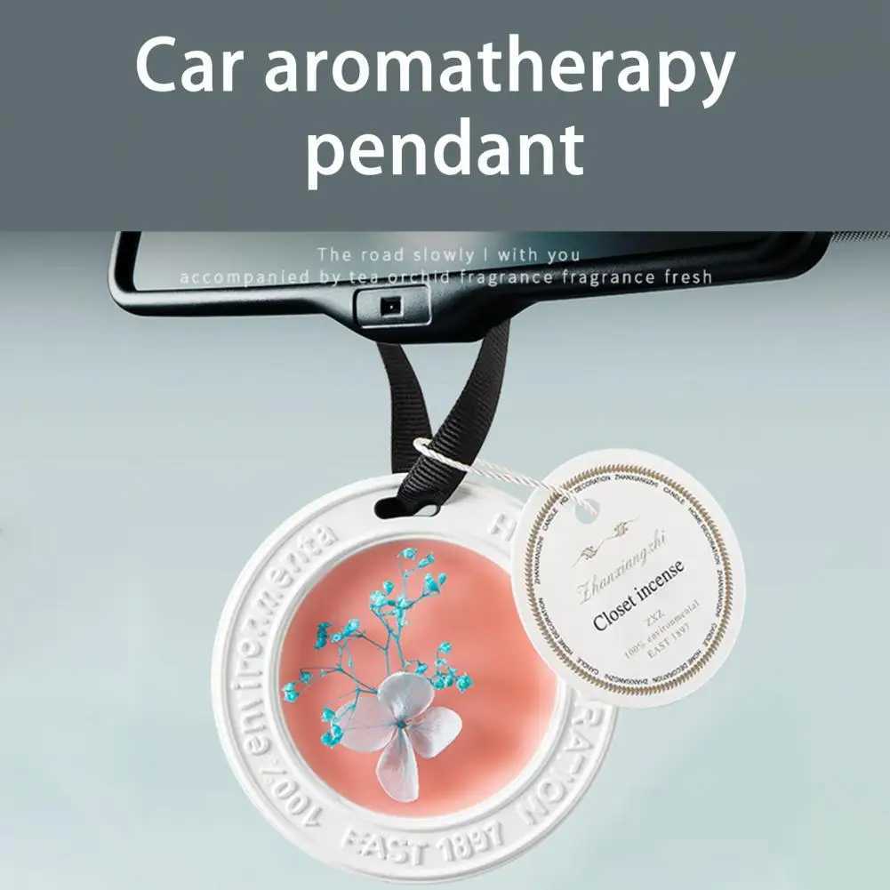 Useful Scented Candle with Label Scented Tablet Long Lasting Pleasure Car Fragrance Piece Interior Decor H260326