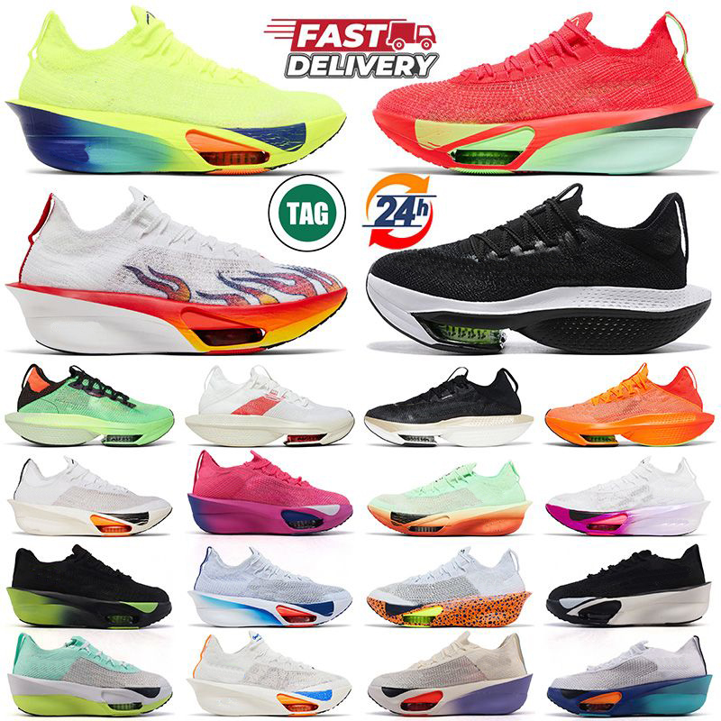 Designer Alpha Fly Next% 3 Running Shoes White Black Hyper Royal Yellow Aurora Green Ekiden Be True Volt Racer Blue Sail Men Women trainers Sneakers 36-45