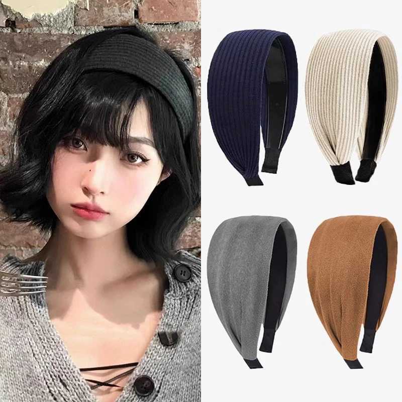 Korean Wide Headband High Crown Design Thick Padded Hair Bands Volume Hair Accessories for Women Daily Fashion Elegance Headwear D260326