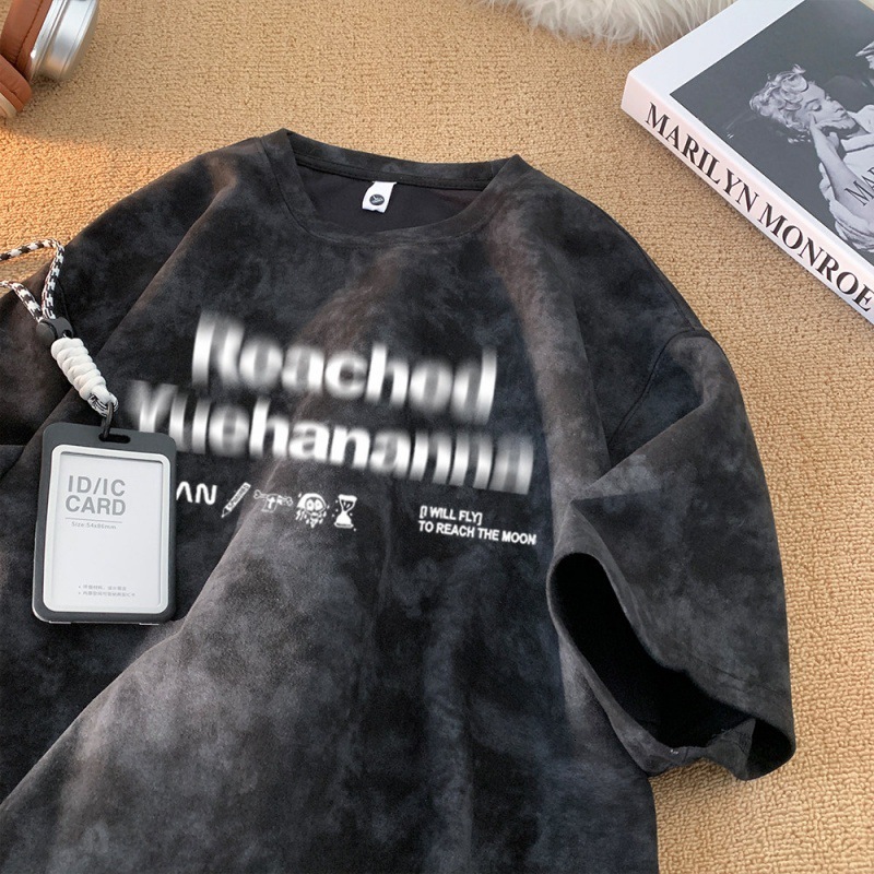 Mens Designer T Shirt Classic Print American Style Womens T-Shirt Top Round Neck Brand High Version Best-Selling Popular Fast Delivery Hipster T Shirt