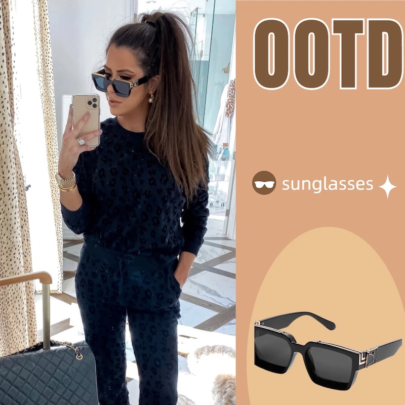 Millionaire Square Sunglasses Men Vintage Luxury Brand Designer Trendy Glasses Women Retro Black Shades Famous Oversized Steampunk IVSTA Fashion Acces