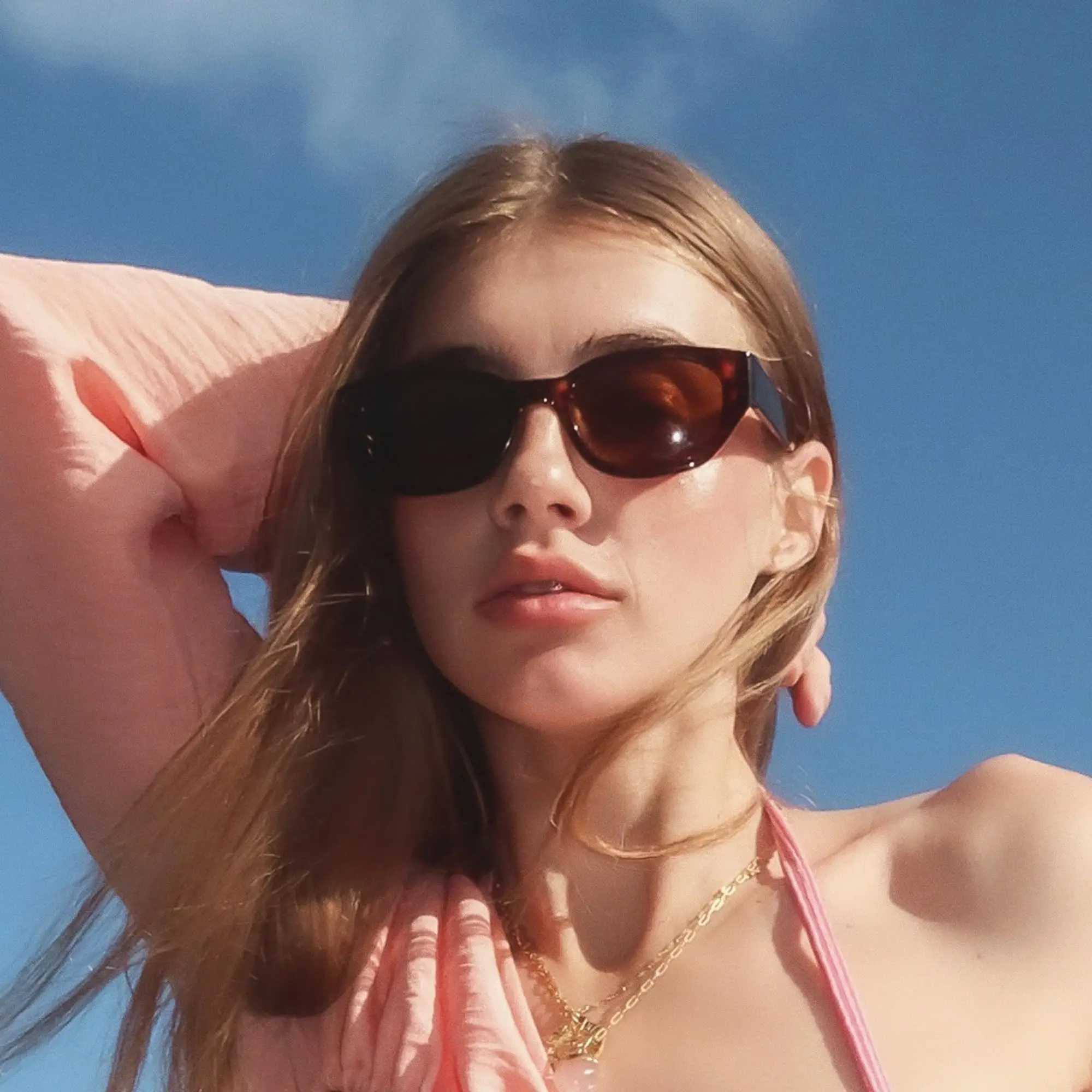 ZENOTTIC Women Butterfly Polarized Sunglasses Trendy Cat Eye UV400 Protection Sun Glasses Shade D260326